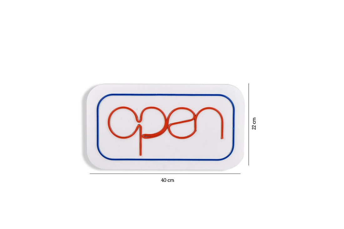 Éclairage LED en plastique décoratif Open - Blue
Red