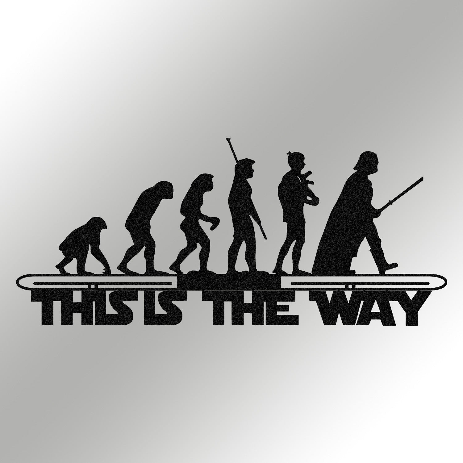 Accessoire mural en métal décoratif Evrim