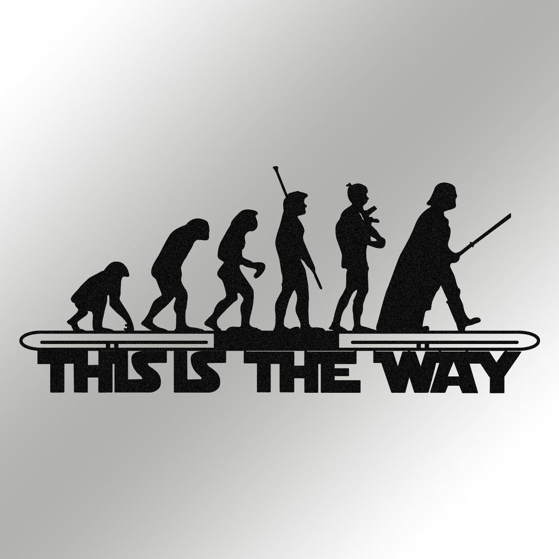 Accessoire mural en métal décoratif Evrim