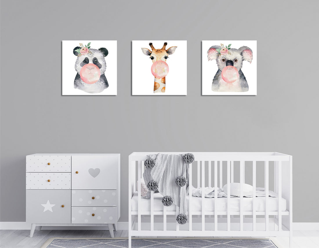 Peinture décorative en toile (3 pièces) FAH10