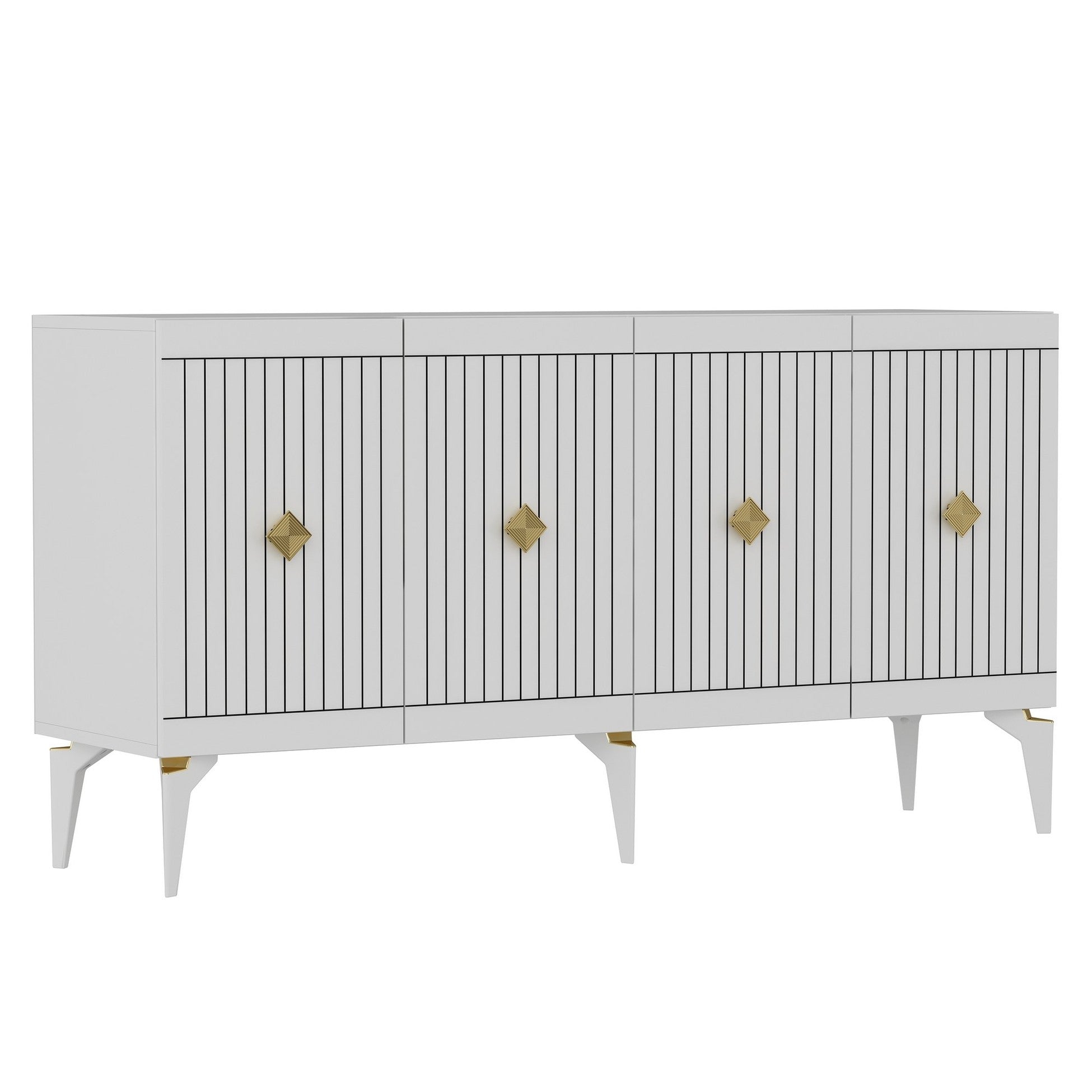 Console Midas - White, Gold