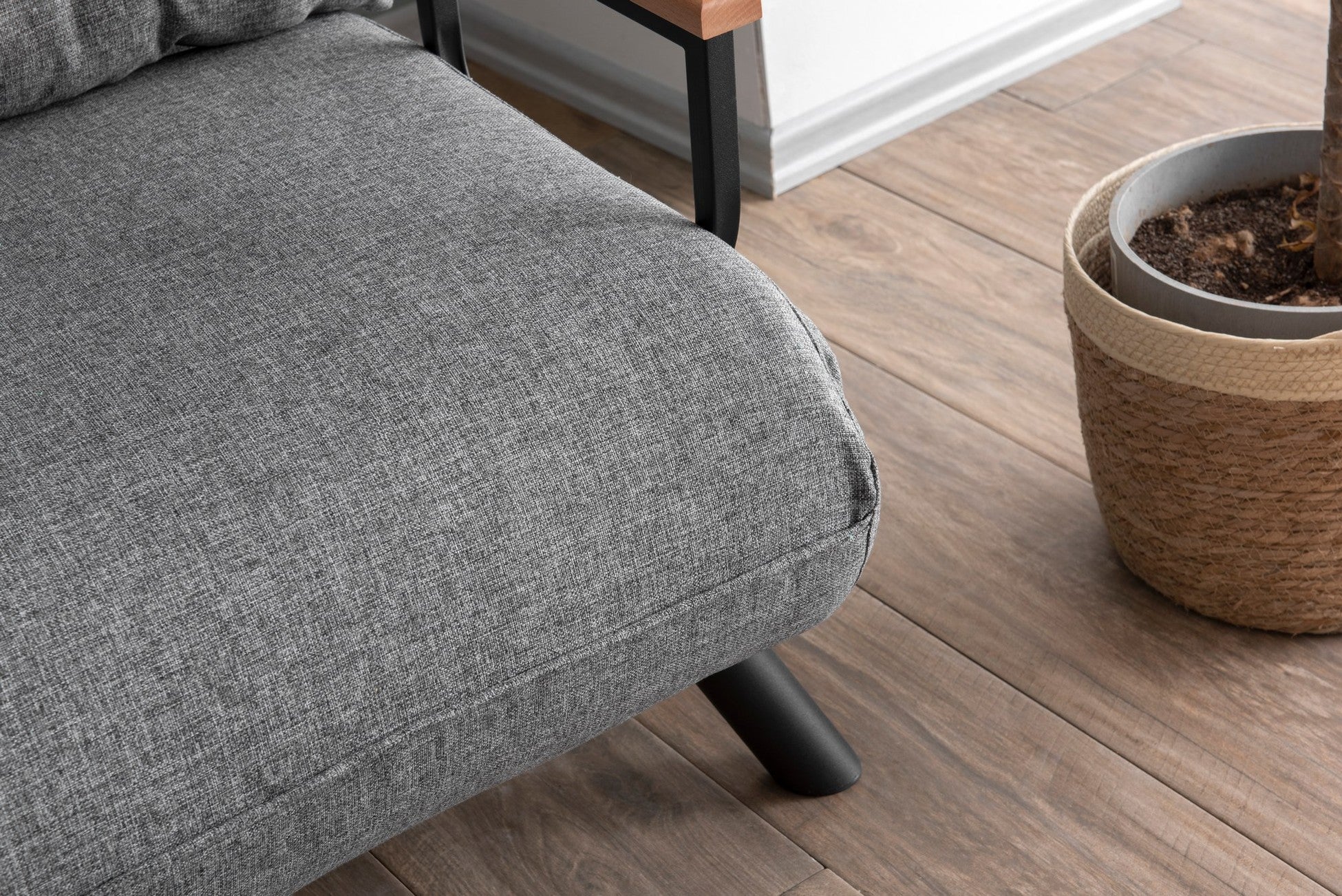 Canapé-lit à 1 place Sando Single - Light Grey