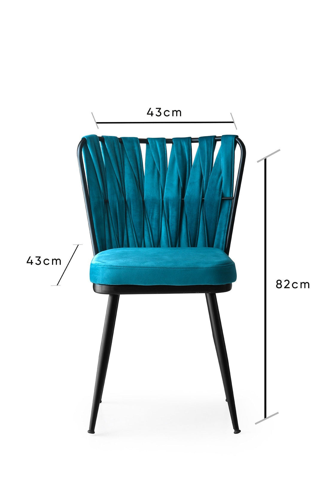 Ensemble de chaise (4 pièces) Kuşaklı - 228 V4