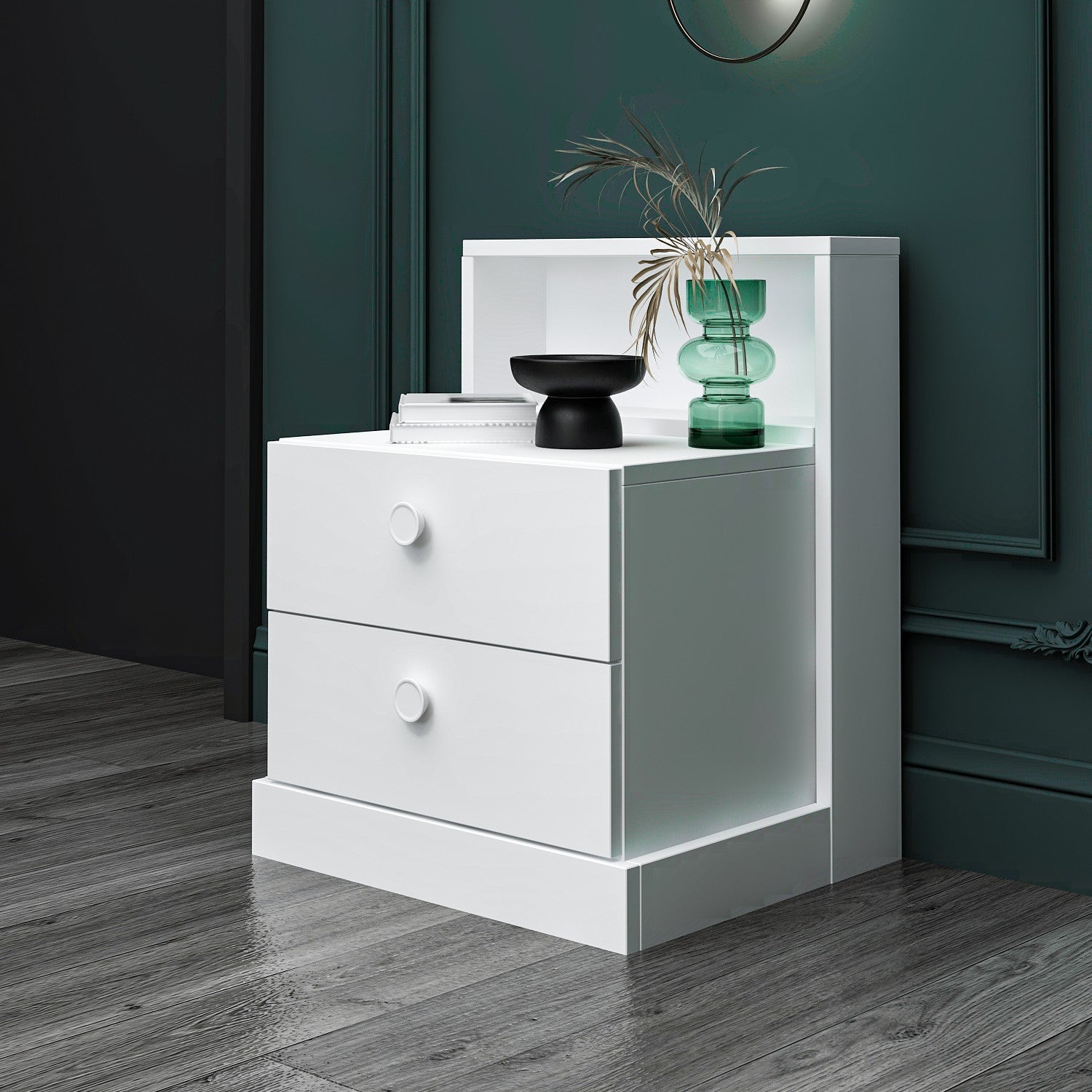 La table de nuit Life - White