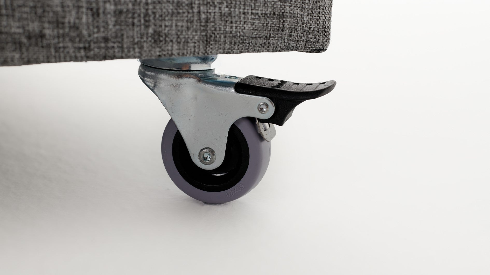 Canapé d'angle gauche Tikona 280 cm - Gris - 5 places - Tissu