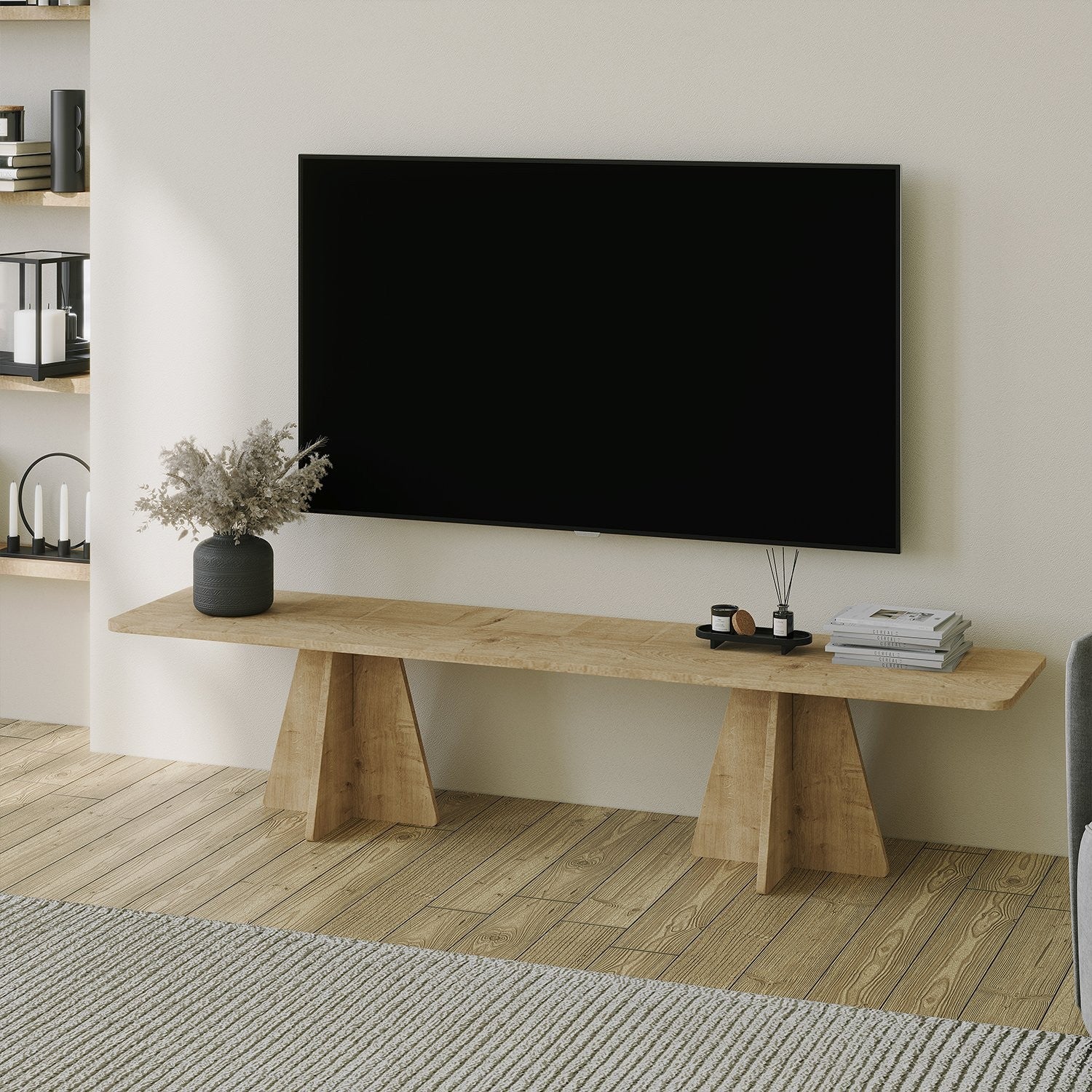 Meuble TV Mushroom - Sapphire Oak