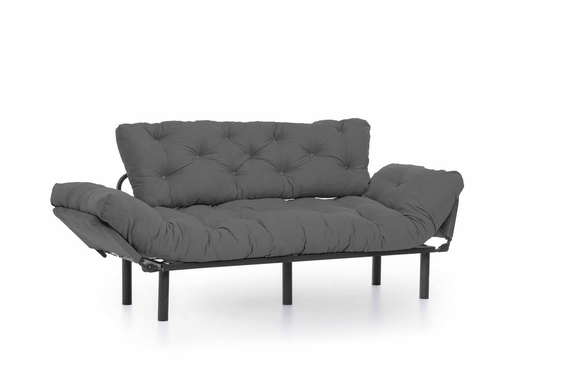 Canapé-lit 3 places Nitta Triple - Grey