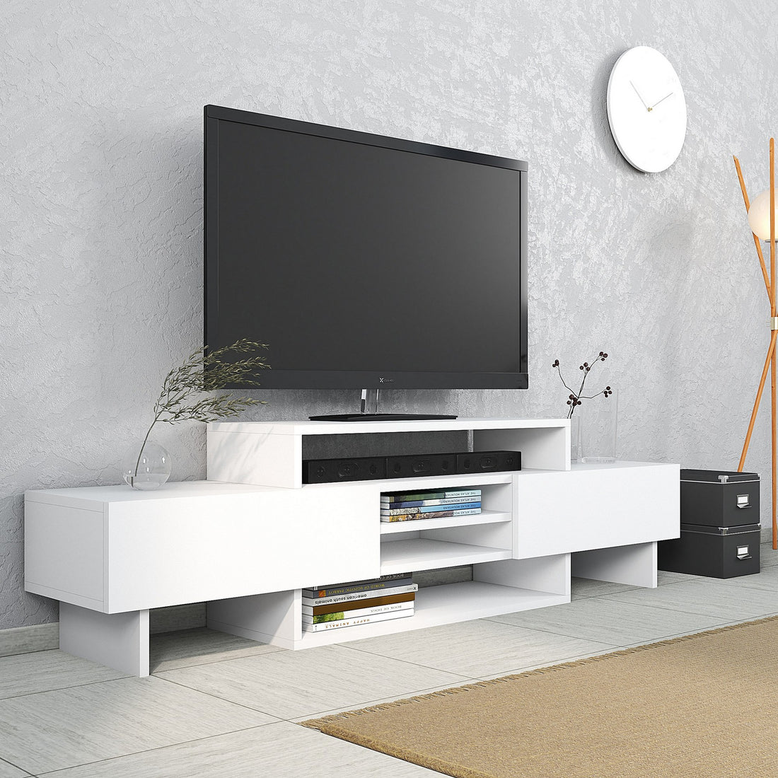 Meuble TV Özde TV Stand - White