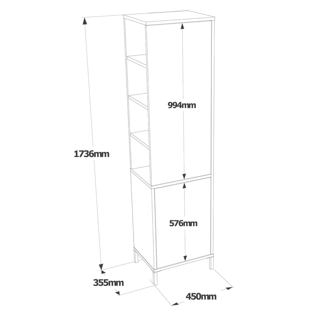 Armoire à plusieurs usage VI1-W