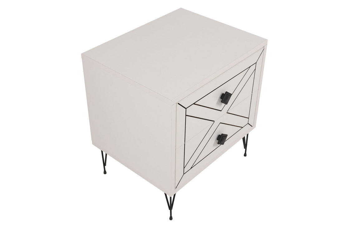 Table de chevet Luna - White