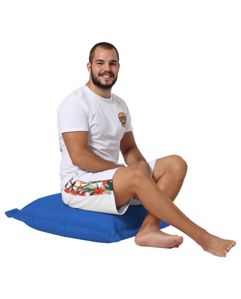 Coussin de jardin Cushion Pouf 70x70 - Blue