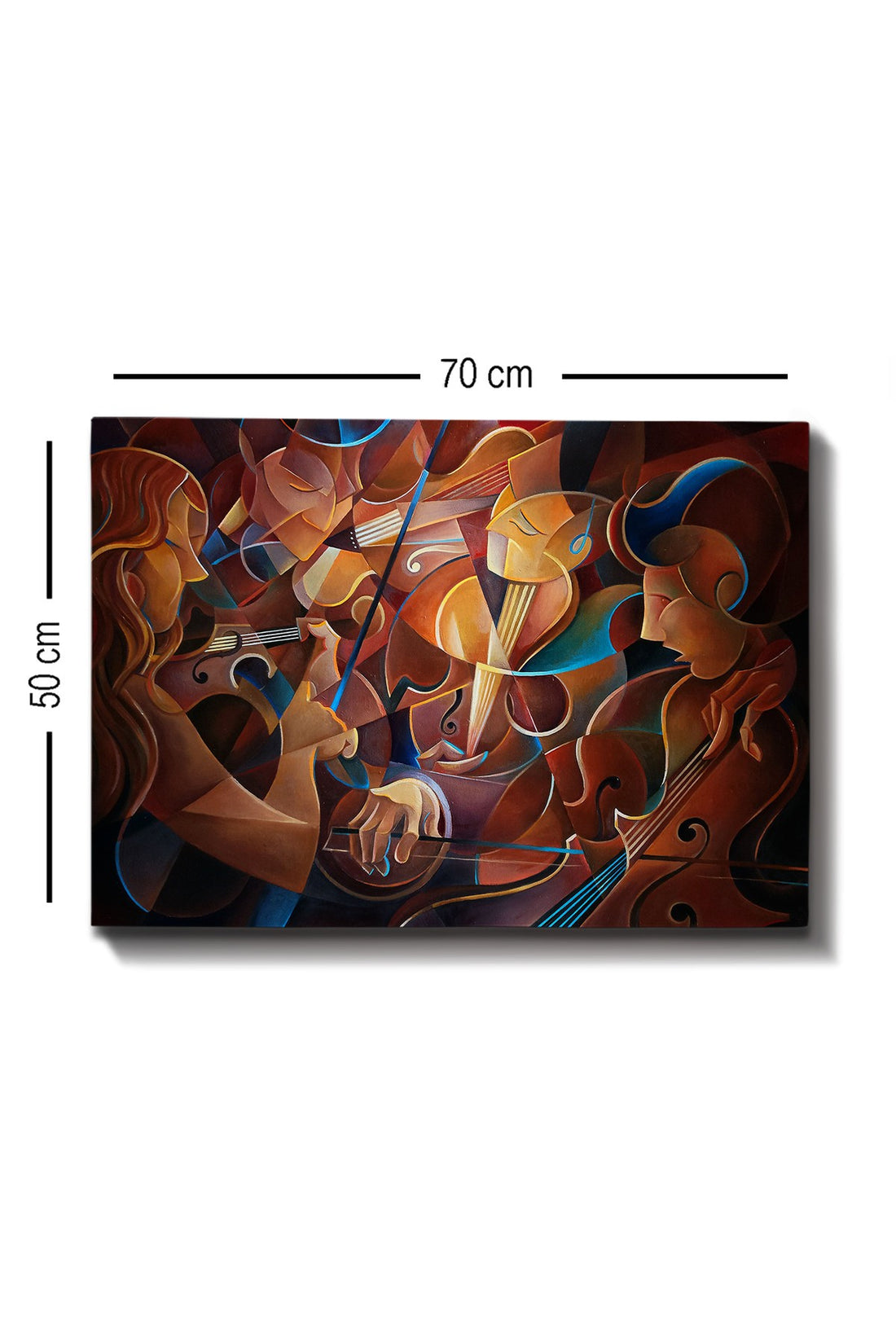 Peinture de toile décorative toile de peinture (50 x 70) - 88