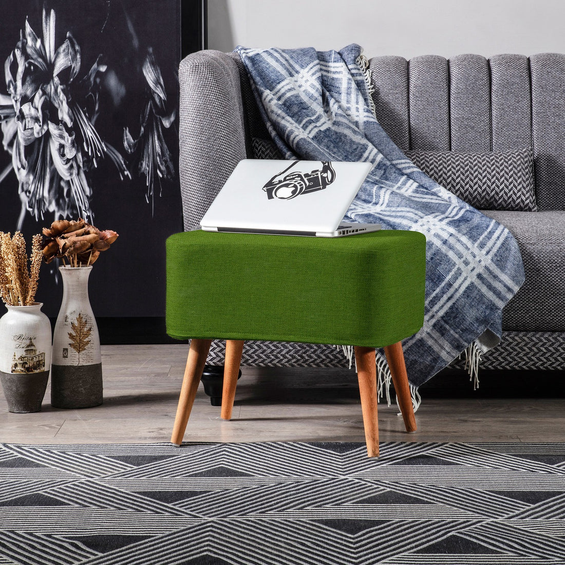 Albina Pouf vert