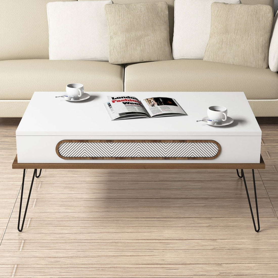Table basse Ekol - White