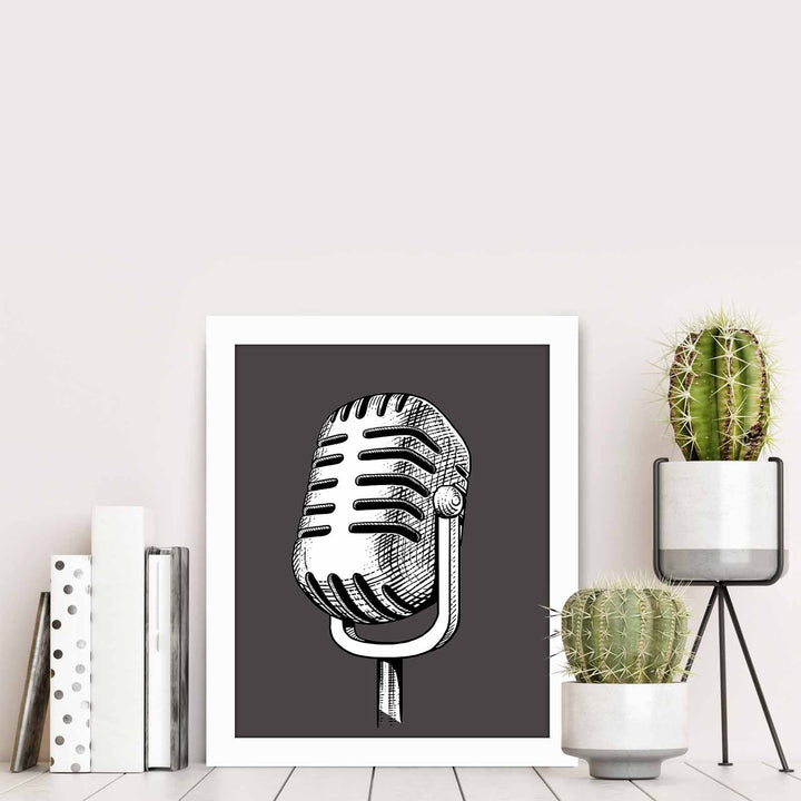 Peinture mdf encadrée décorative BCT-081