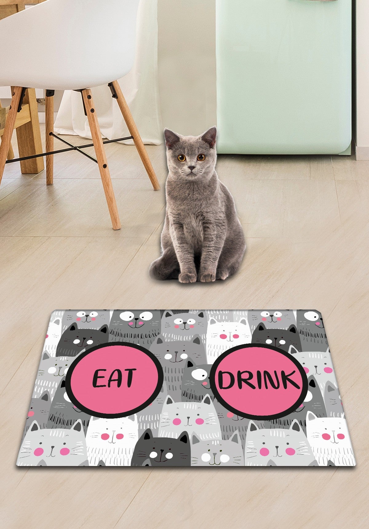 Tapis de litière pour chats Cat's Grey