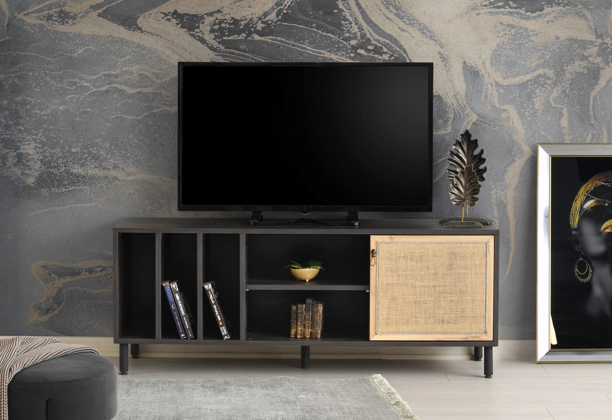 Meuble TV Morella - Dark Brown