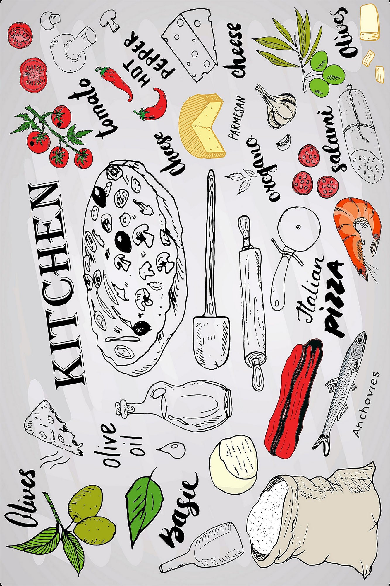 Tapis (50 x 80) Wookece234