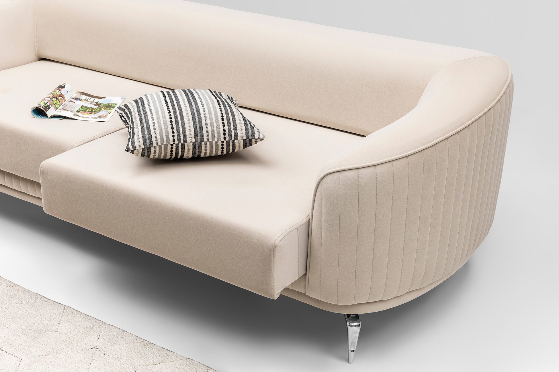 Aden Canapé 3 Places Crème