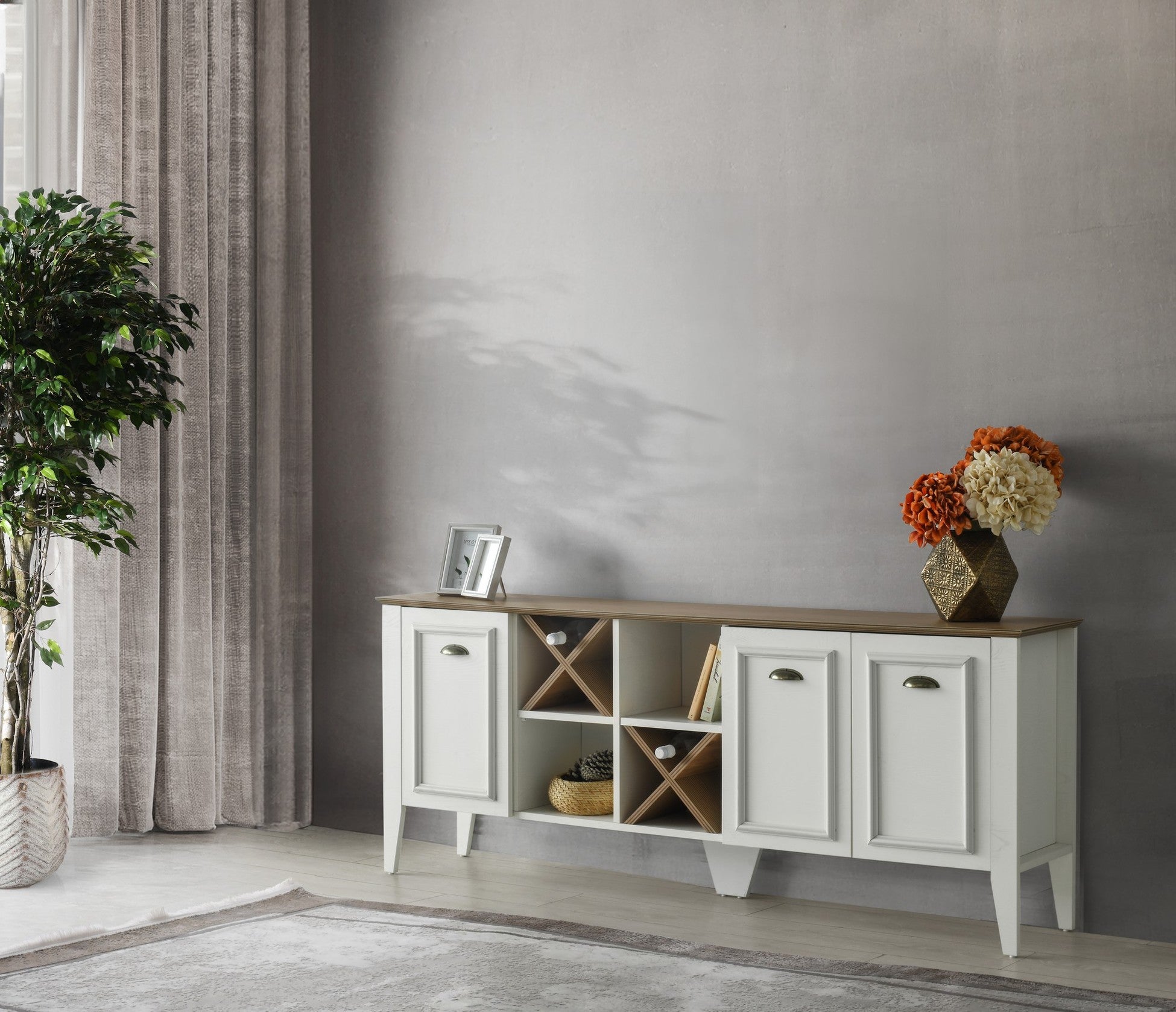 Console Rustic Console