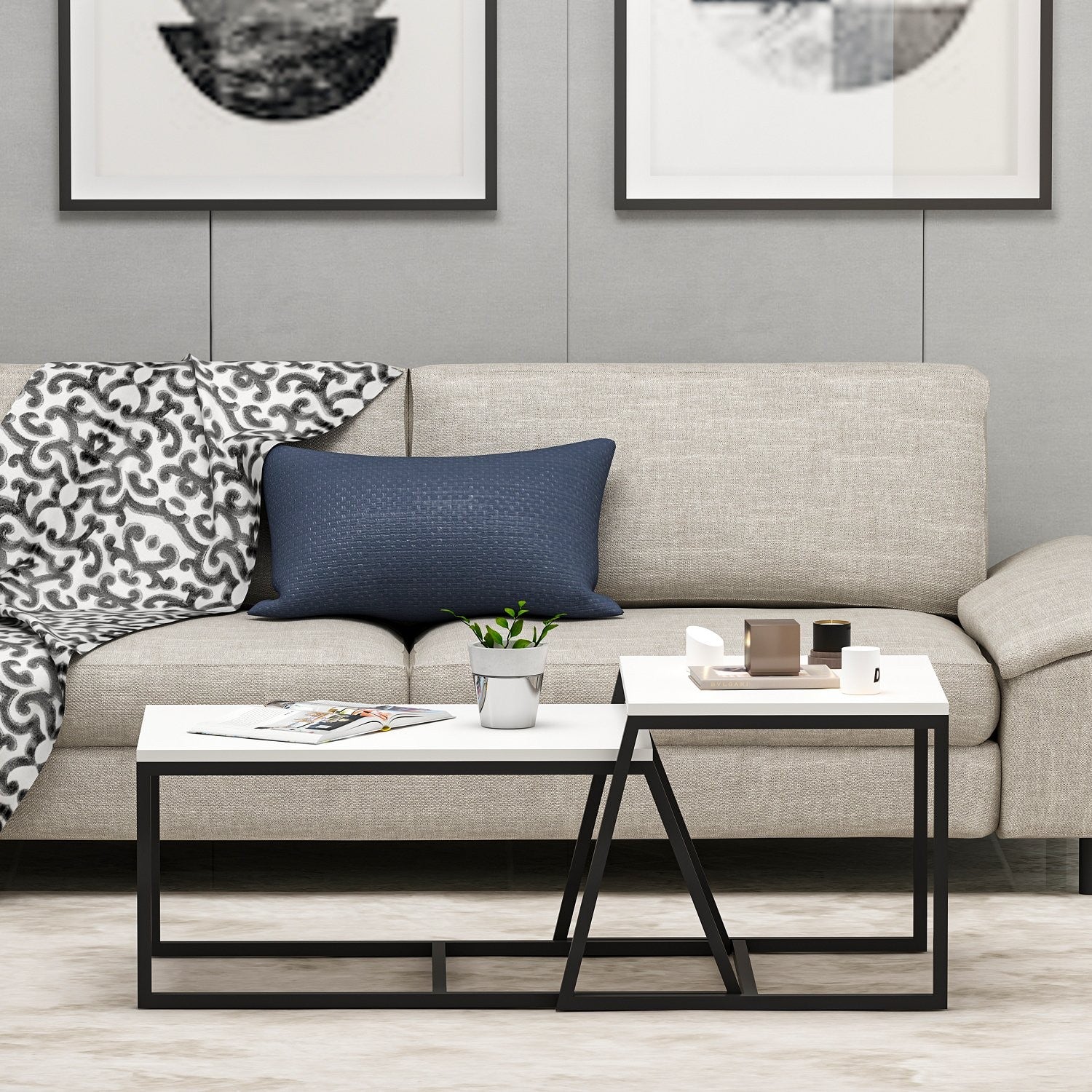 Table basse Minimal - White