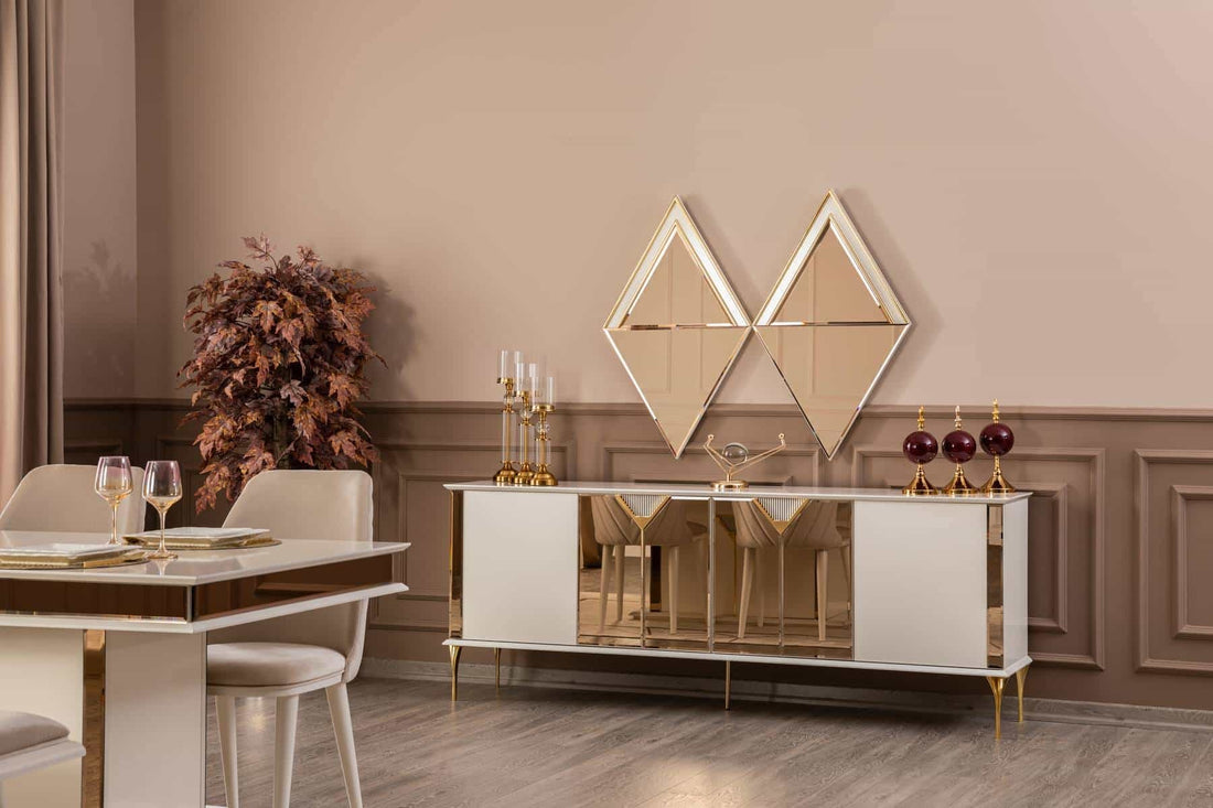 Kontes Console avec miroir