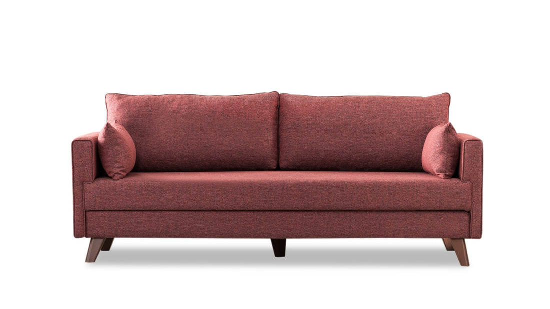 Canapé de 3 places Bella Sofa Bed - Claret Red
