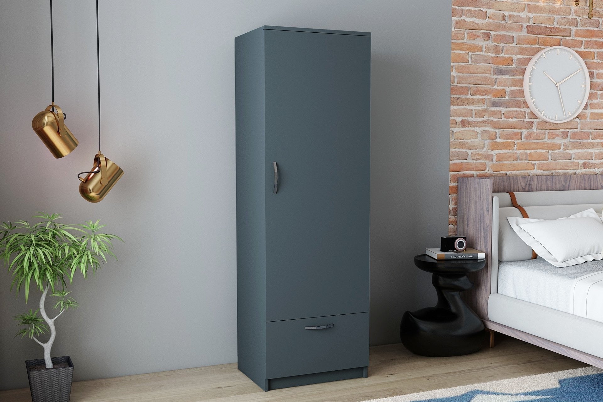 Armoire Santa - Anthracite