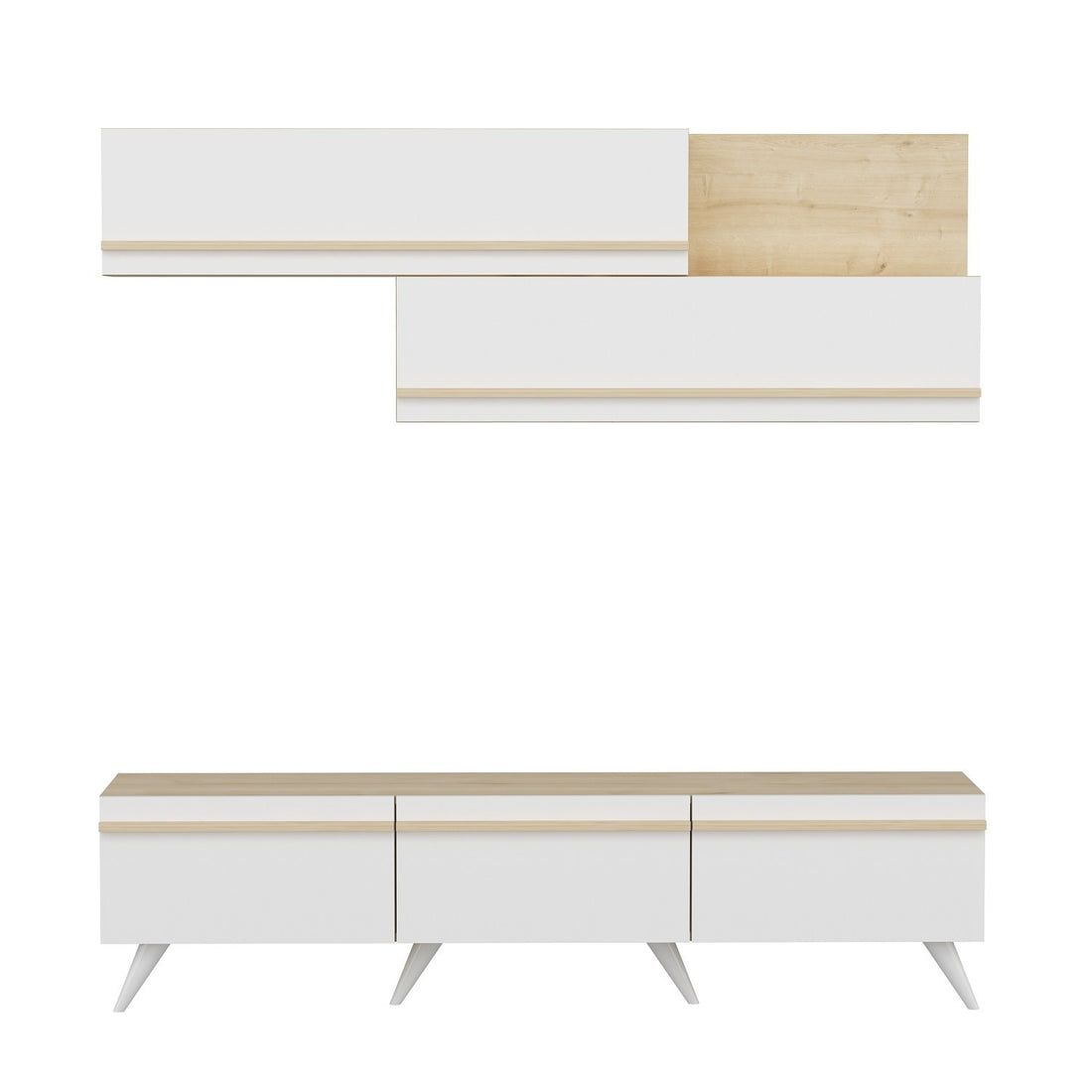 Unité de télévision Amsterdam - Sapphire, White