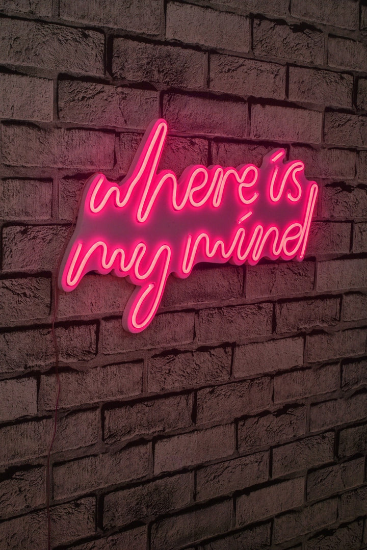 Éclairage LED en plastique décoratif Where Is My Mind - Pink