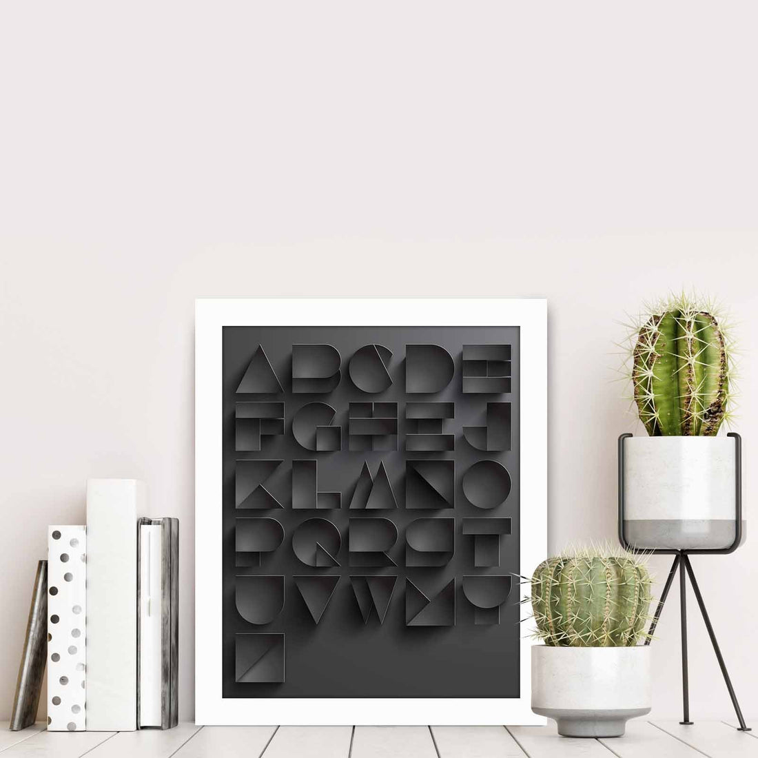 Peinture mdf encadrée décorative BCT-009