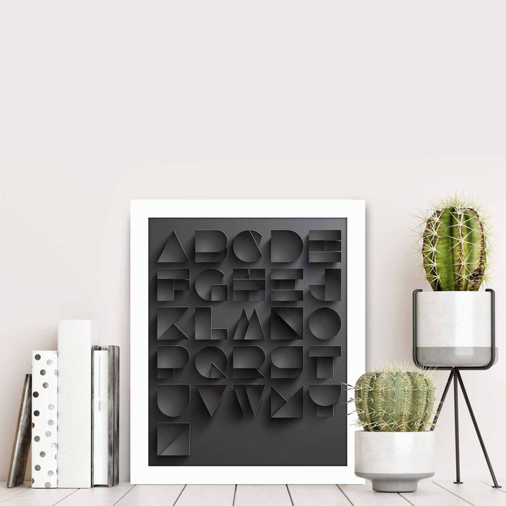 Peinture mdf encadrée décorative BCT-009