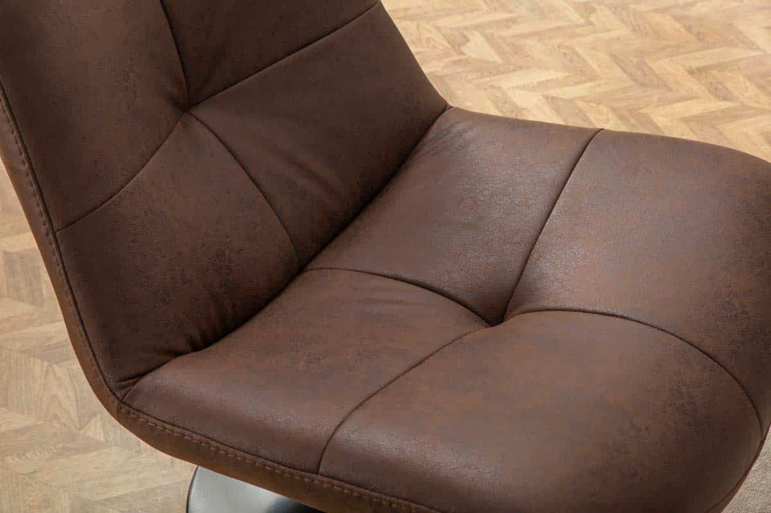 New York Fauteuil Bergère Marron