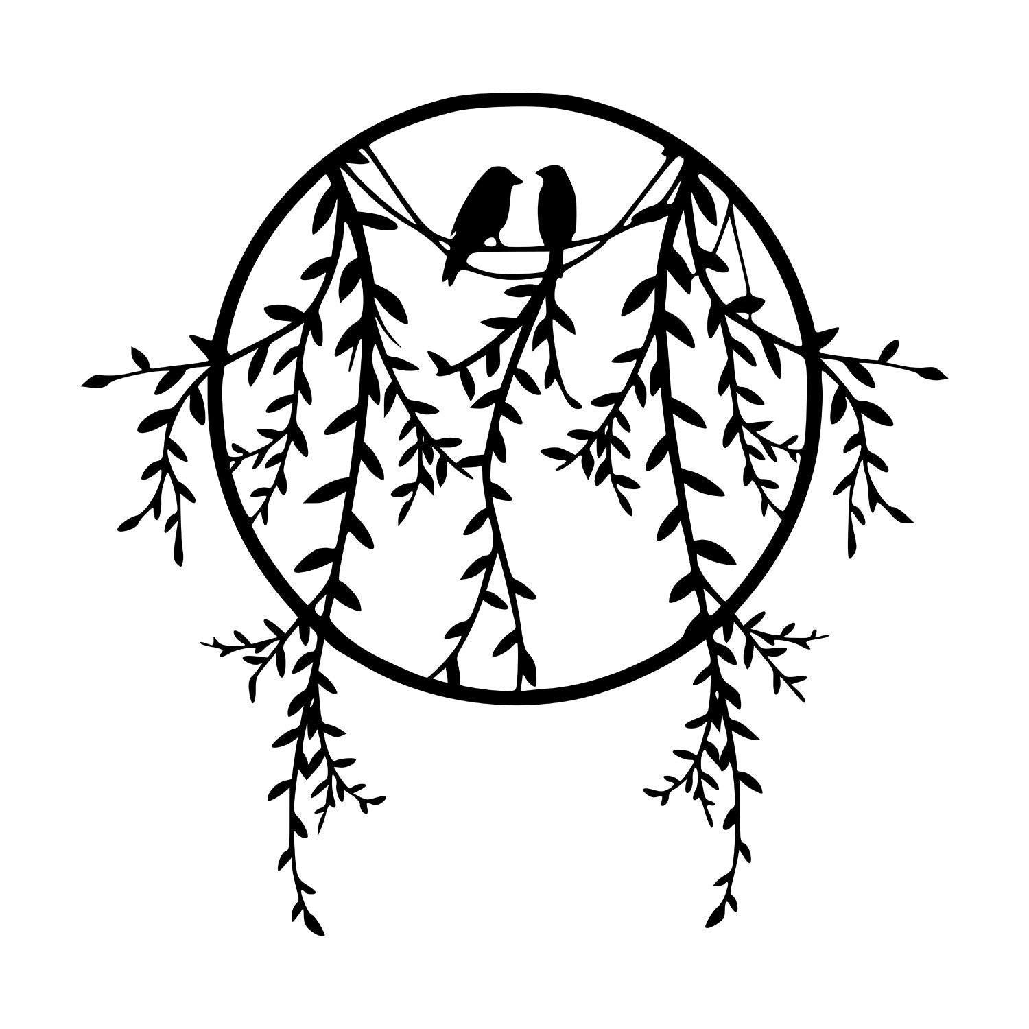 Accessoire mural en métal décoratif Sirayet