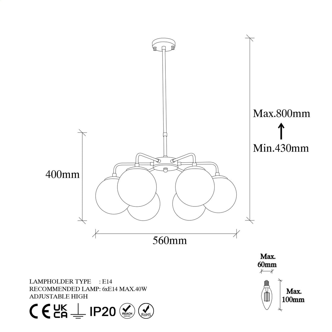 Lustre Viran - 11020