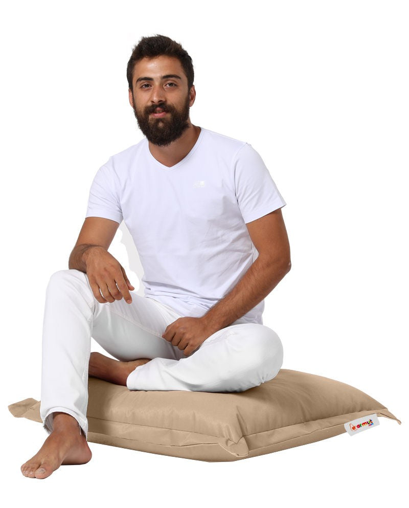 Coussin de jardin Cushion Pouf 70x70 - Mink