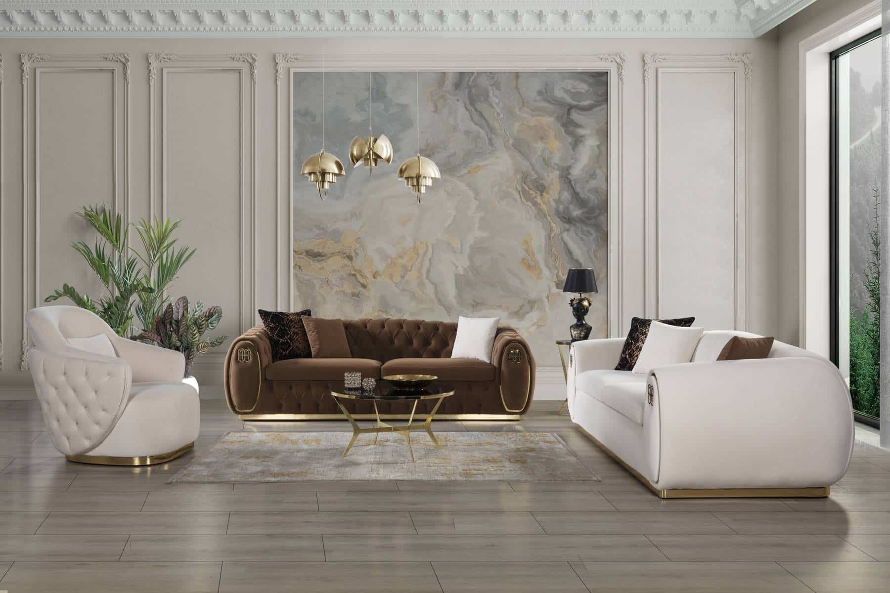 Sagezza Ensemble de canapé