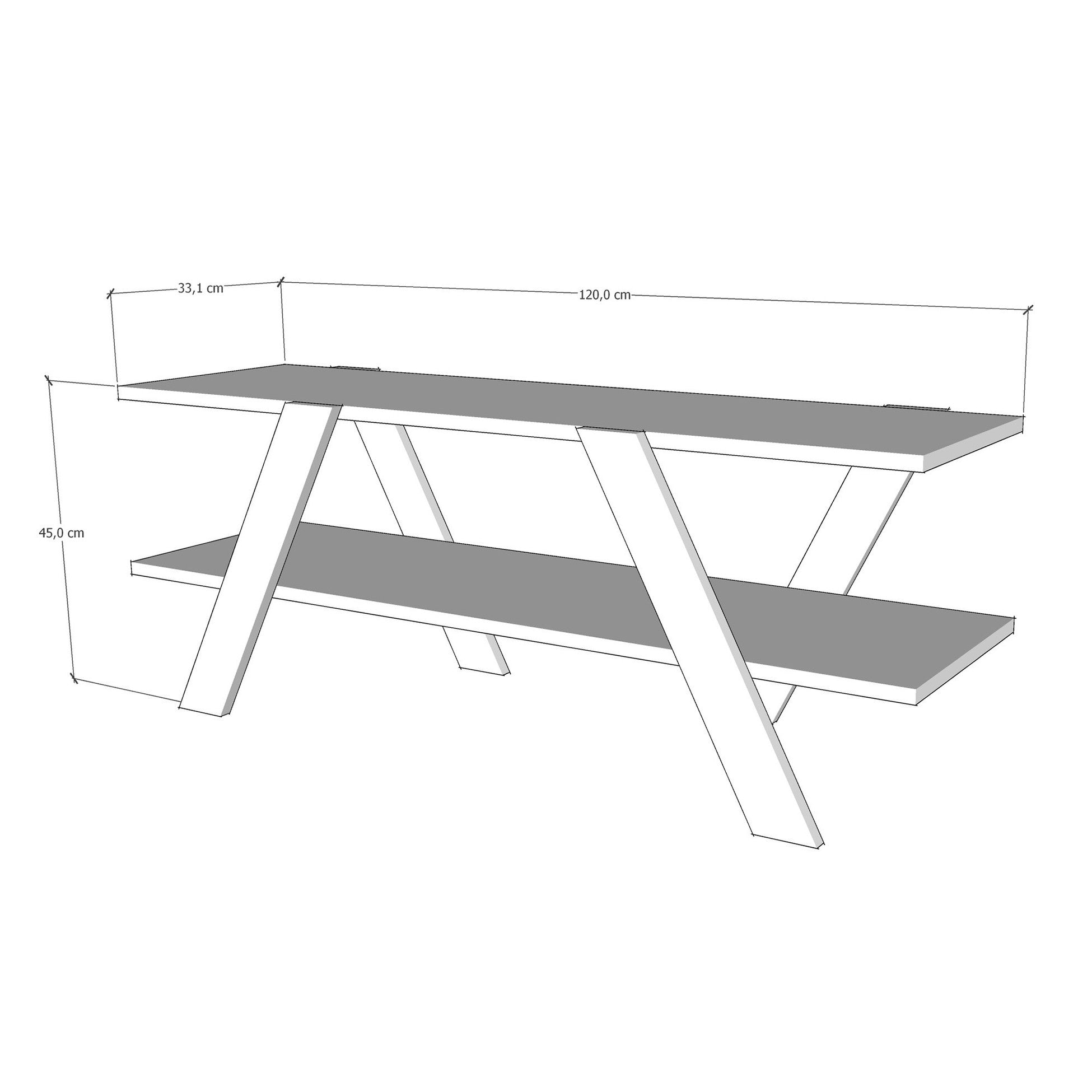 Meuble TV April - White