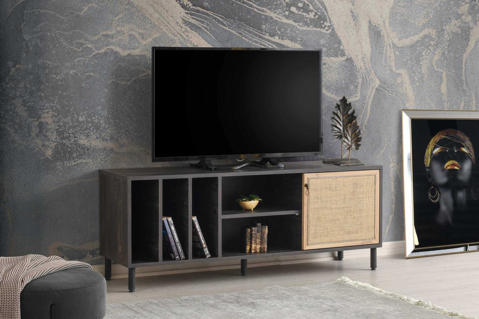 Meuble TV Morella - Dark Brown