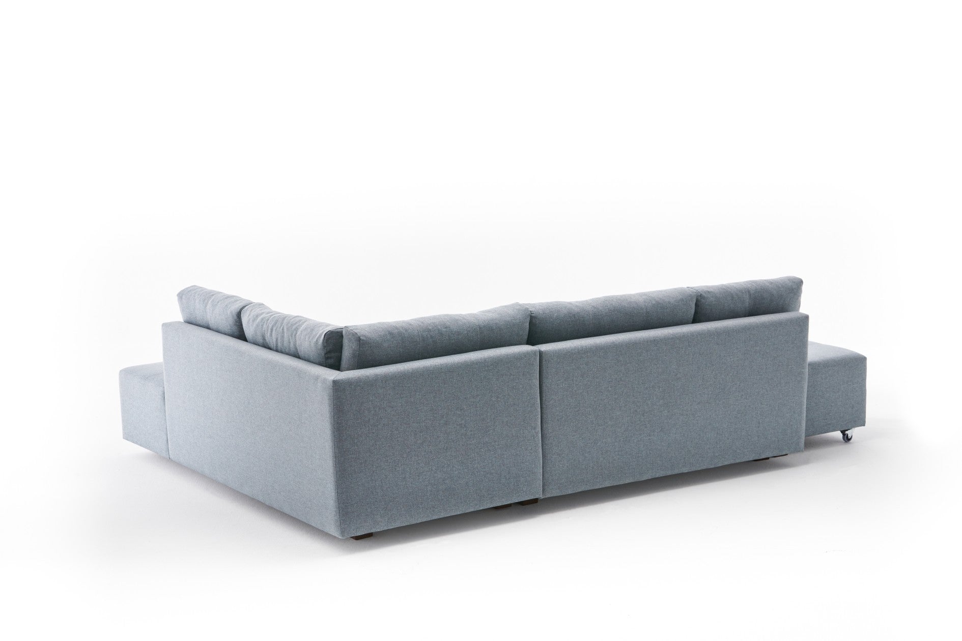Canapé d'angle Manama Corner Sofa Bed Right - Light Blue