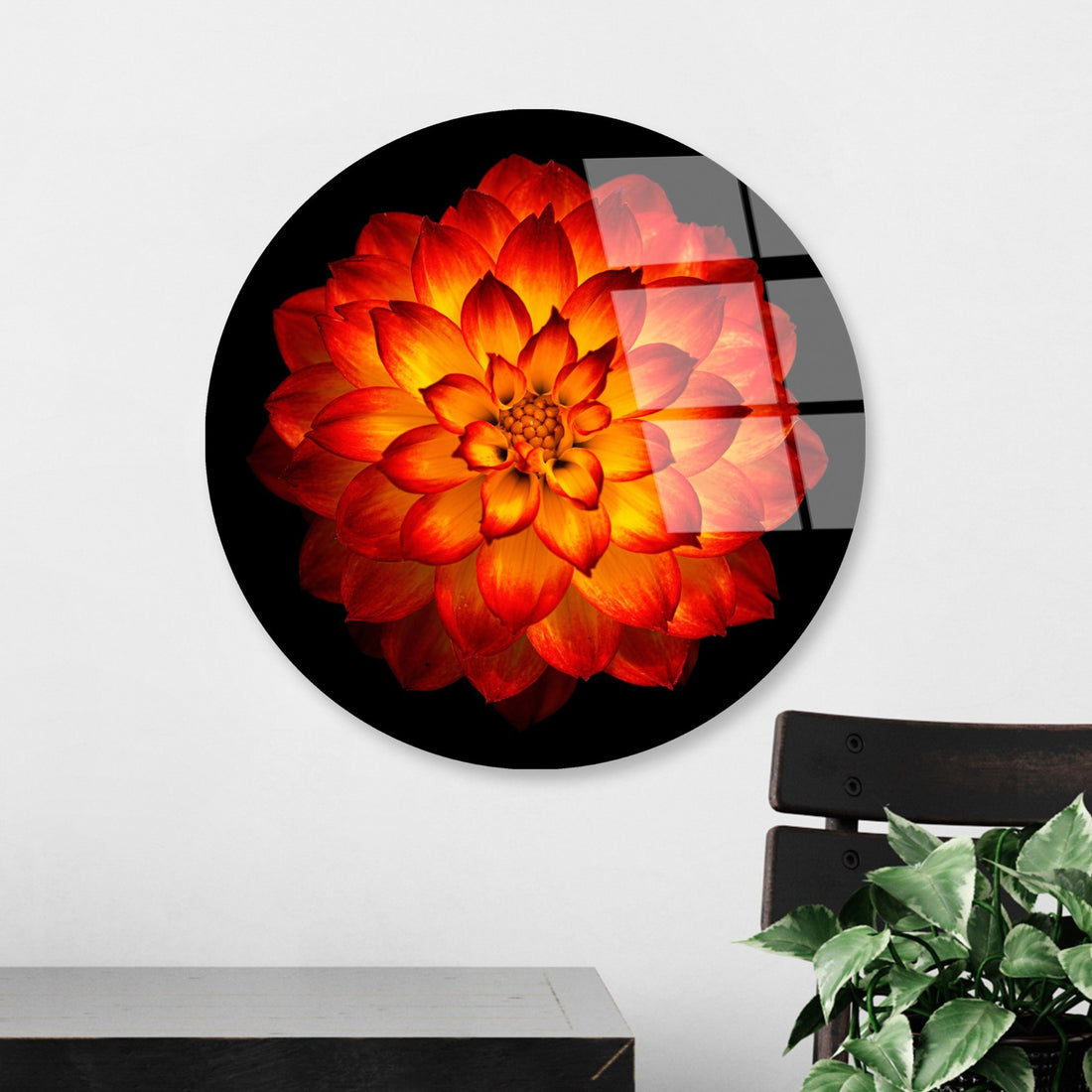 Peinture en verre trempé décoratif UV-1156