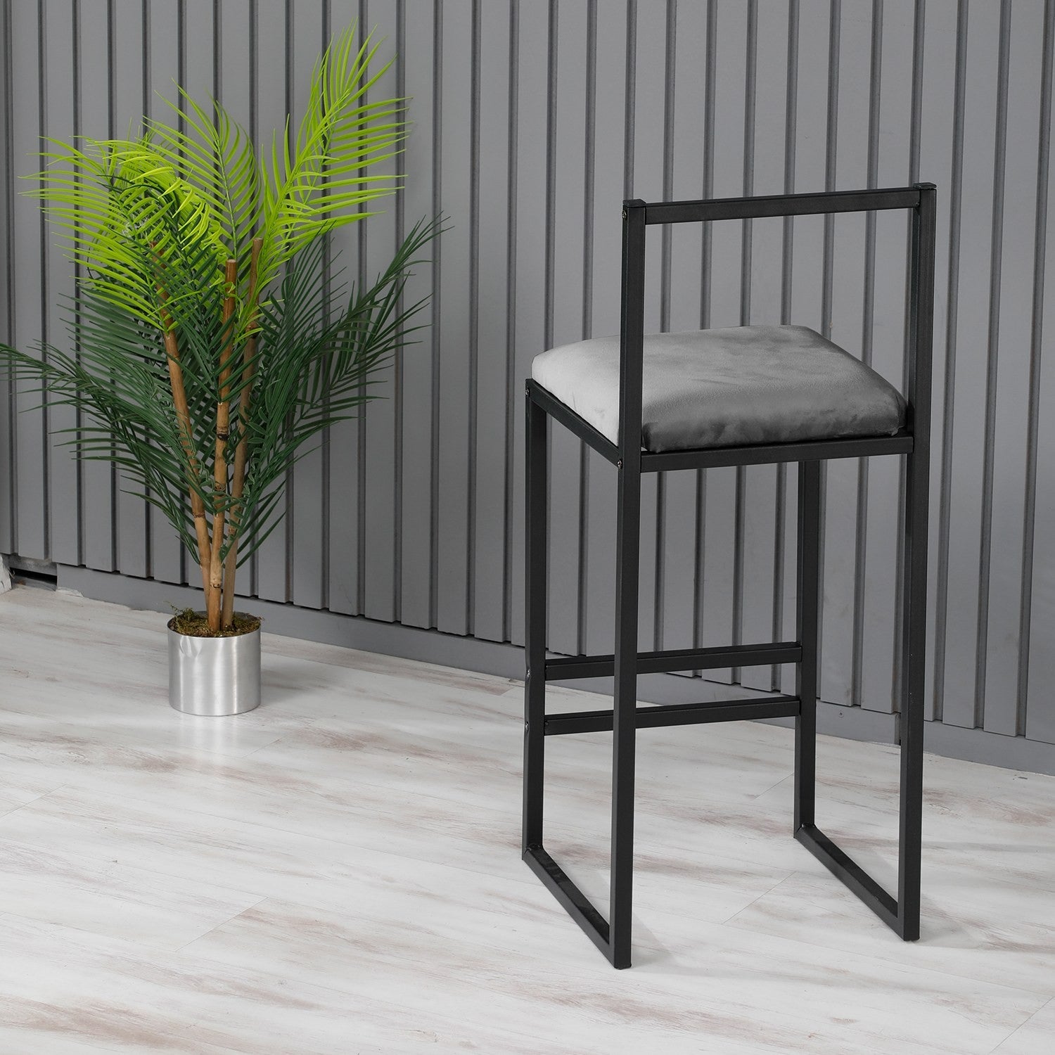 Tabouret de bar Nordic - Fume