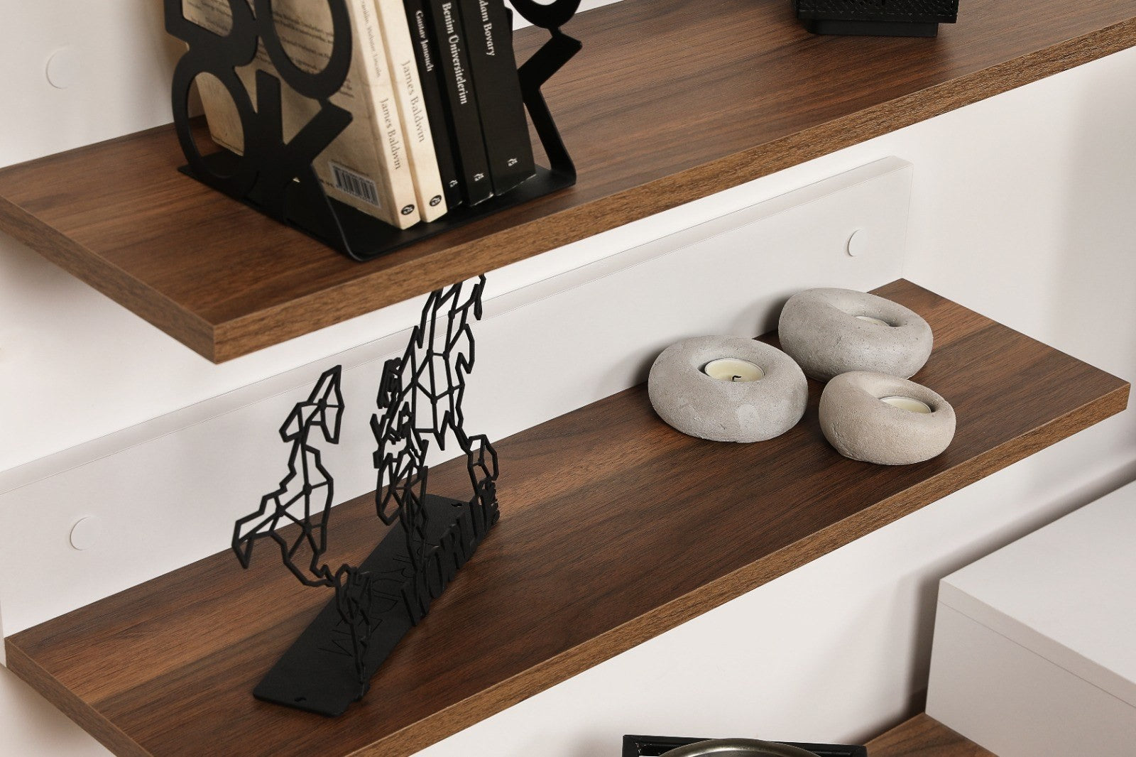 Unité de télévision Nirvana - White, Teak