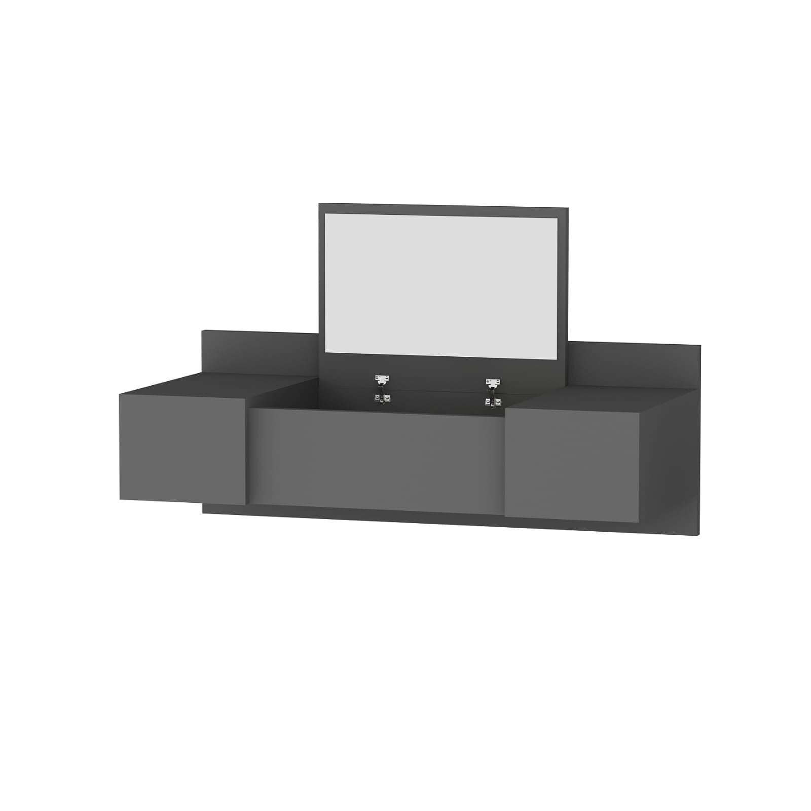 Table de maquillage Zakkum - Anthracite