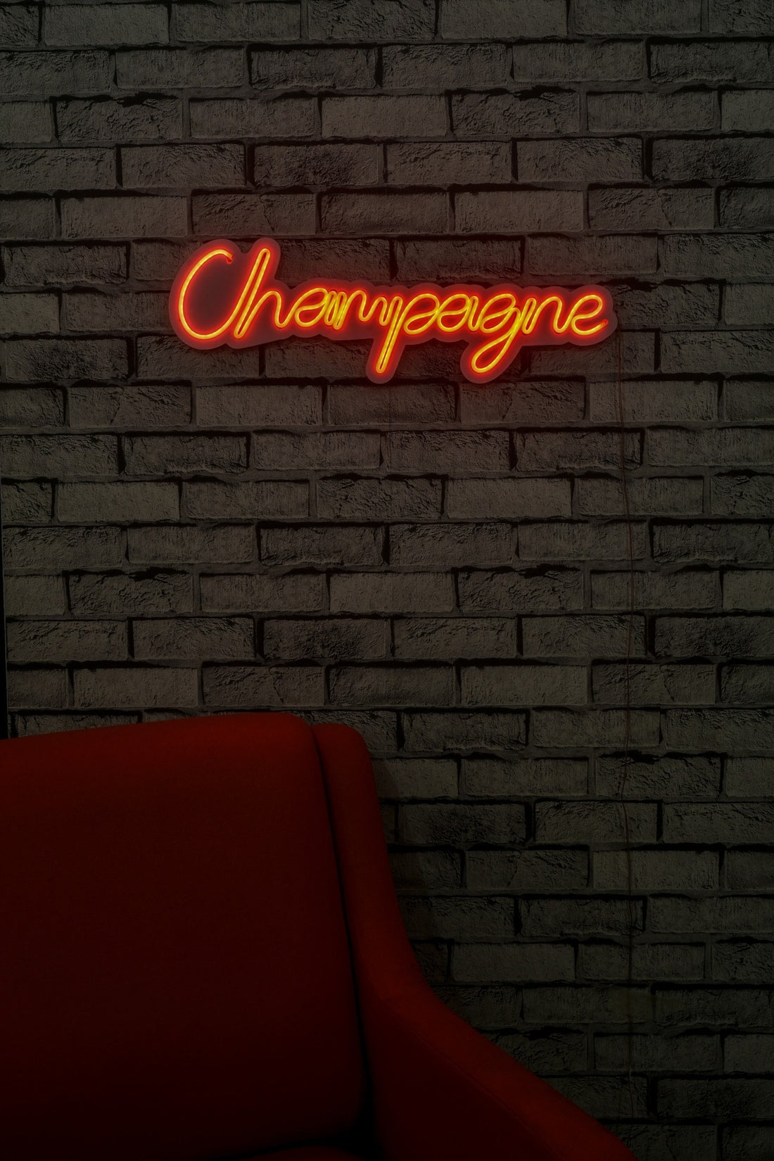 Éclairage LED en plastique décoratif Champagne - Red