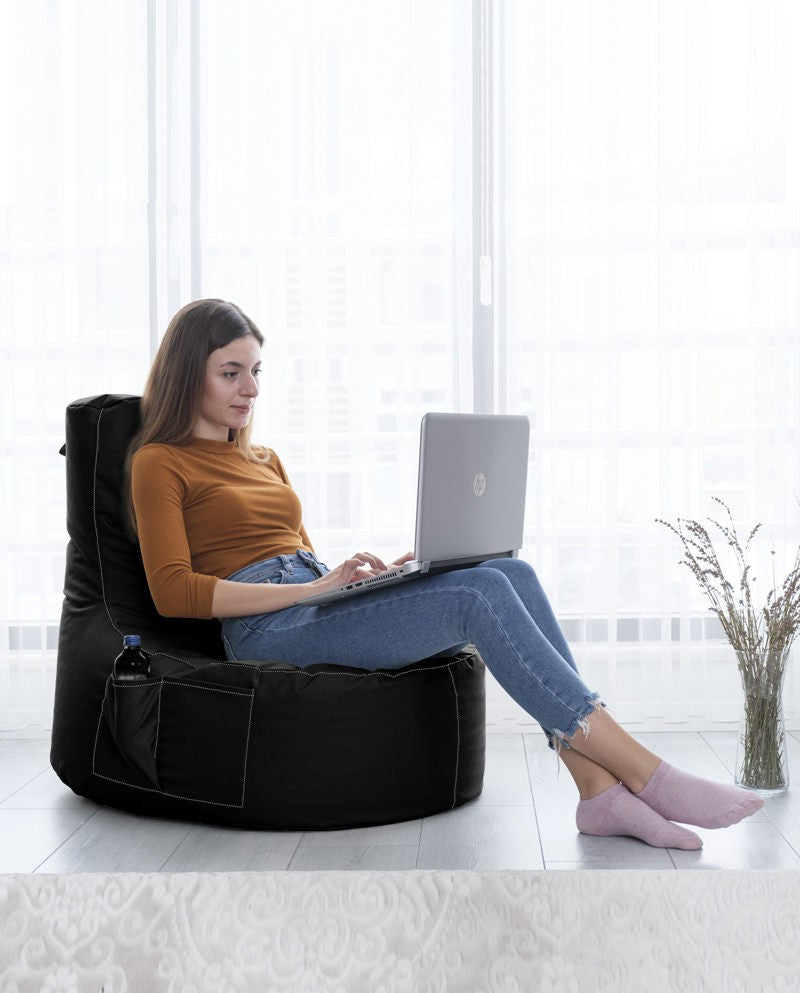 Pouf de jardin EVA Sport - Black