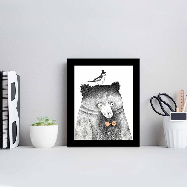 Peinture mdf encadrée décorative SCT-010