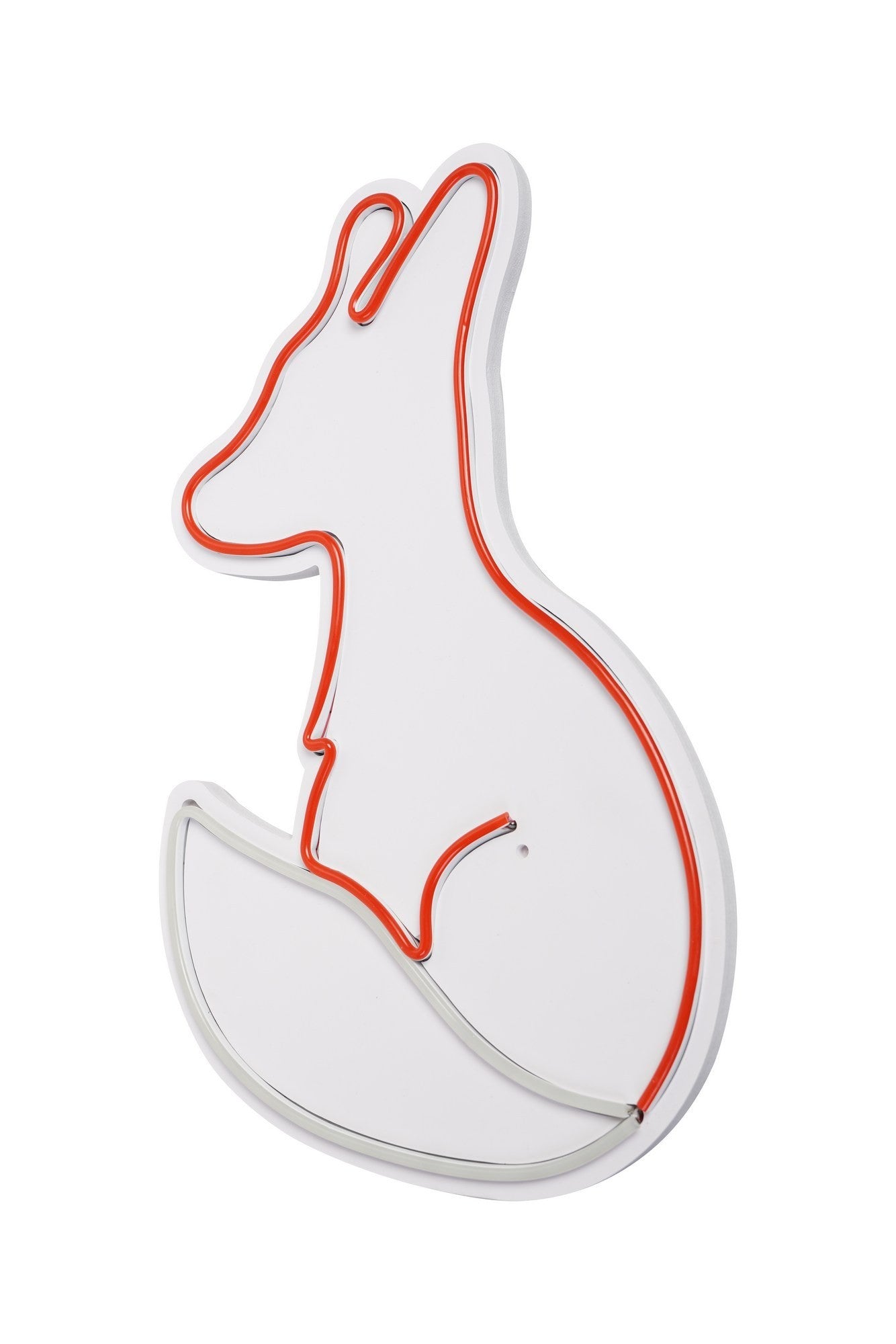 Éclairage LED en plastique décoratif Fox - Red