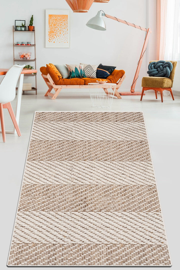 Tapis de salle (80 x 300) Tresse Corde Şönil Cotton