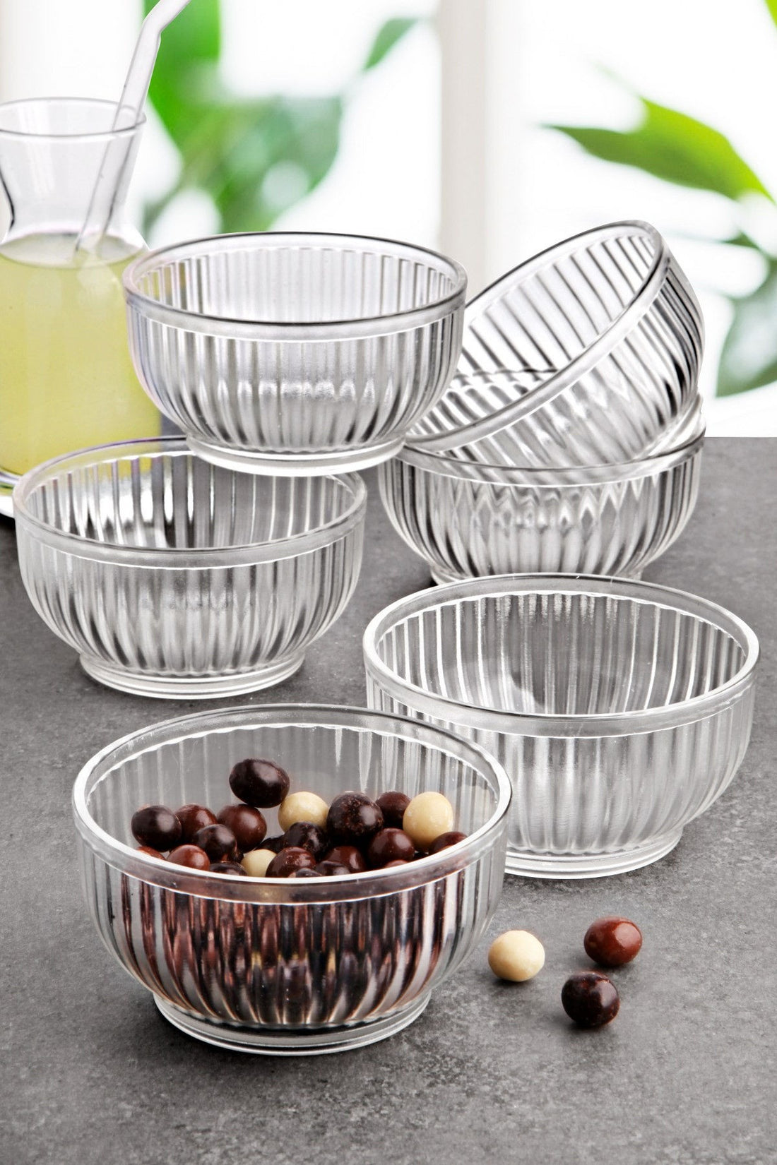 Bowl Set (6 Pieces) C-DD07 - Plain
